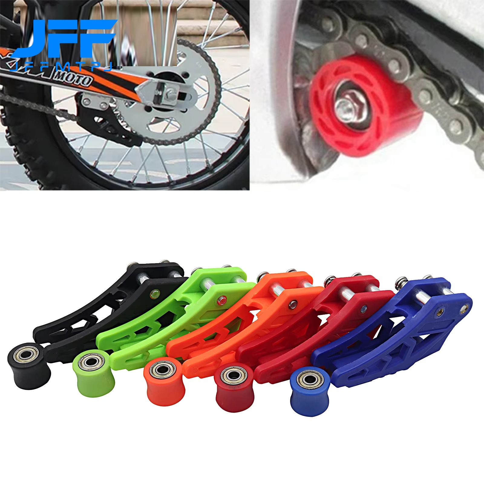 Chain Guide Iscg - ลูกกลิ้งสายพานโซ่รถจักรยานยนต์สำหรับ125 200 250 300 400 450