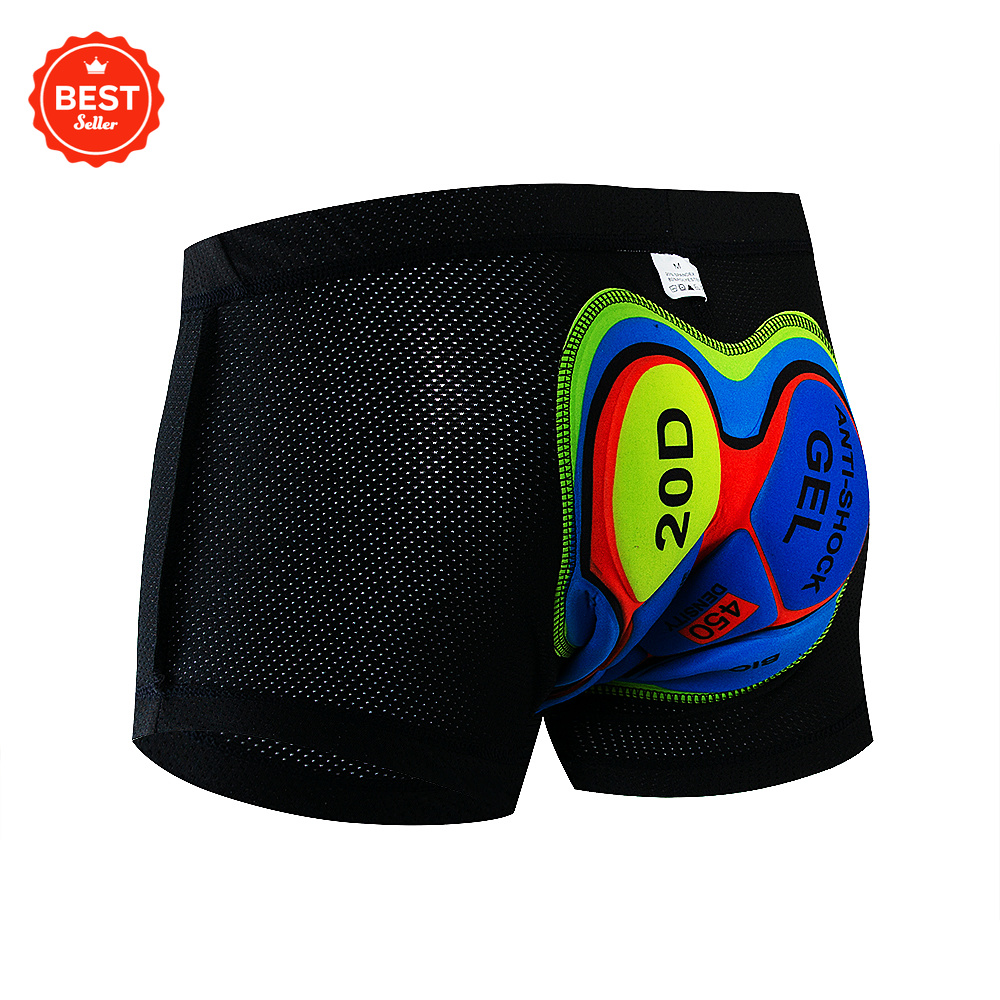 Mountain Biking Underwear - กางเกงในปั่นจักรยาน Fualrny สำหรับปั่นจักรยานเสือภูเขา กางเกงขาสั้นสำหรับปั่นจักรยาน กางเกงในกีฬาสำหรับขี่จักรยาน กางเกงรัดรูปแบบมีแผ่นรอง