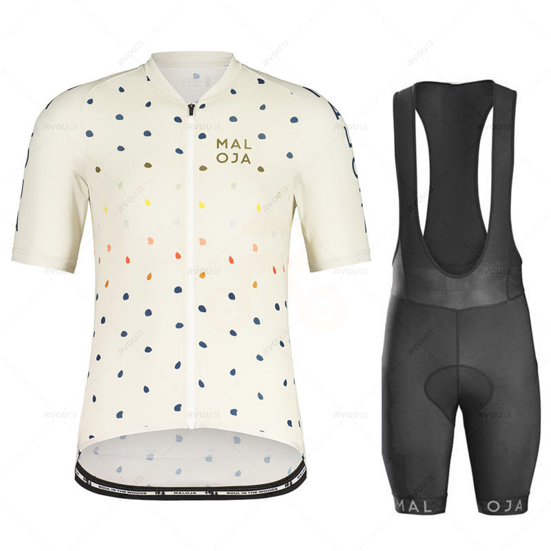Mountain Biking Underwear - ชุดเสื้อปั่นจักรยาน Maloja กางเกงขาสั้นเอี๊ยมแผ่นเจลชุดปั่นจักรยานเสือภูเขาชุดปั่นจักรยานกลางแจ้งฤดูร้อน
