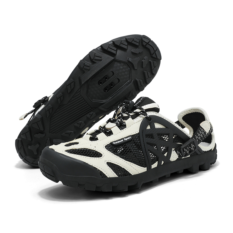 Xc Mountain Biking Shoes - TB196 XC รองเท้าปั่นจักรยานเสือภูเขาสำหรับผู้ชาย ระบายอากาศได้ดี เหมาะสำหรับปั่นจักรยานเทรล เดินป่า