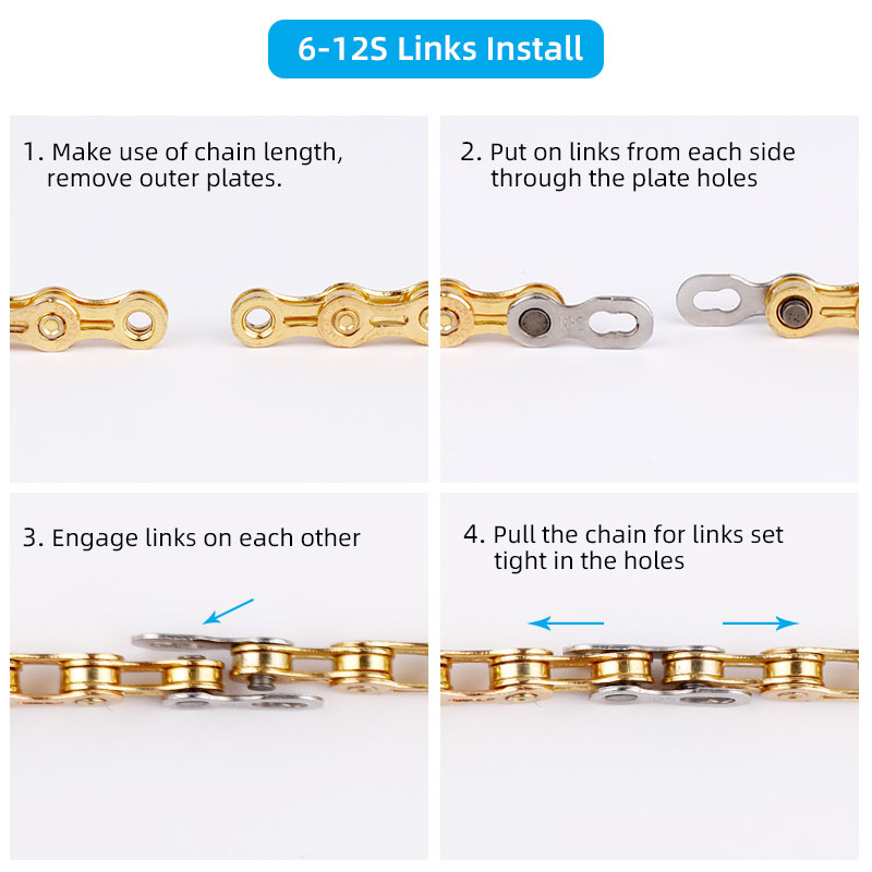 6 คู่จักรยาน Quick Link & Rele - Chain Quick Link บทวิจารณ์และราคา