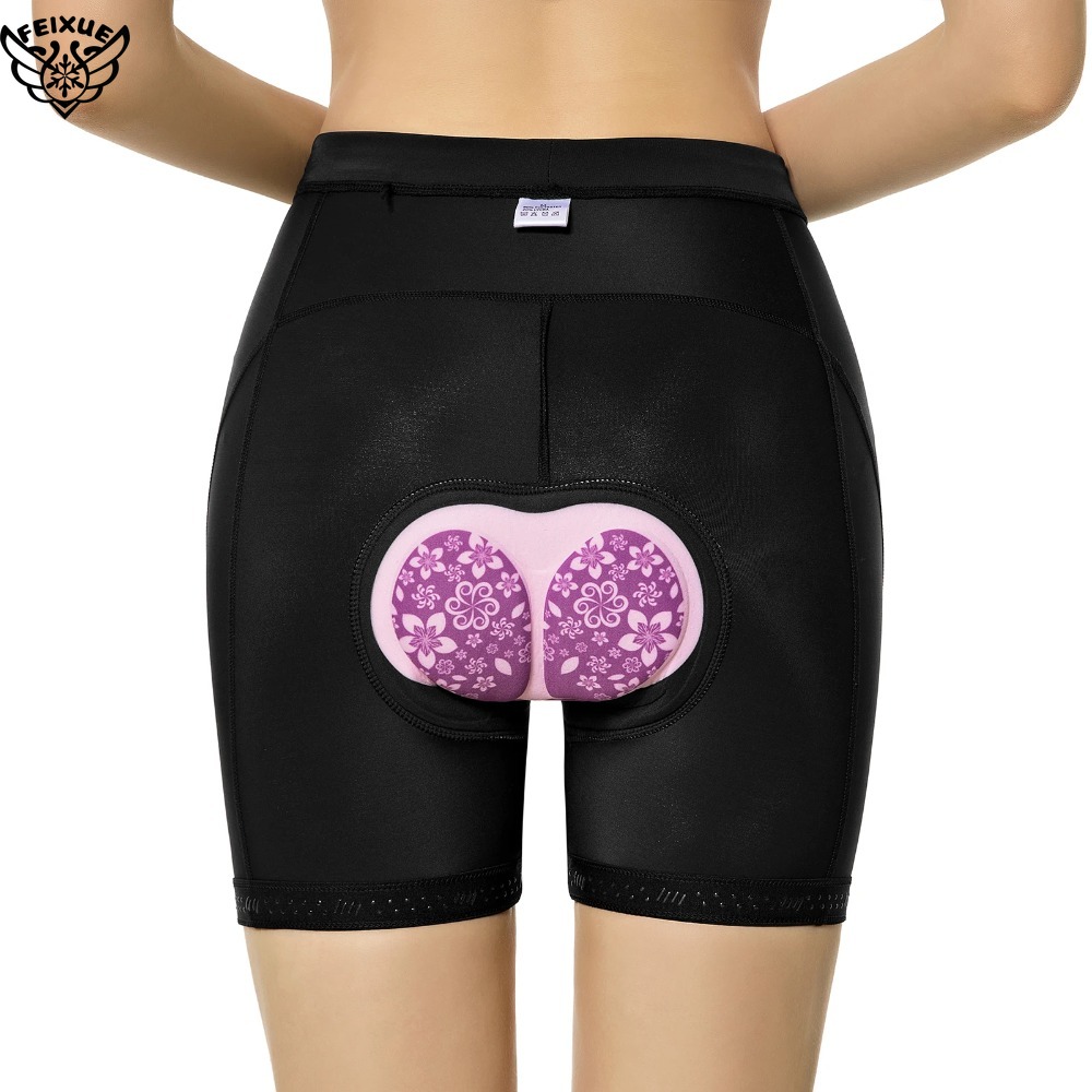 กางเกงปั่นจักรยานผู้หญิงแบบมีแ - Mountain Biking Underwear บทวิจารณ์และราคา