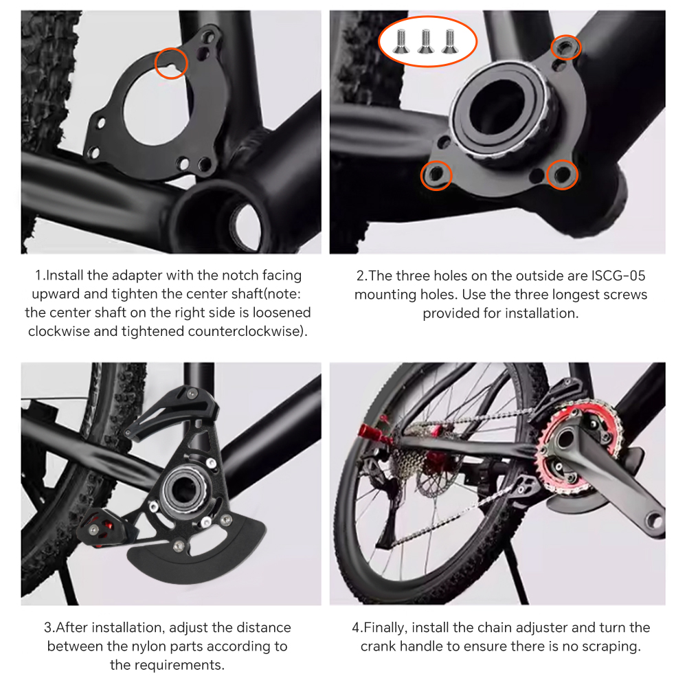 ตัวนำโซ่จักรยานเสือภูเขา TOSEE - Chain Guide Iscg บทวิจารณ์และราคา