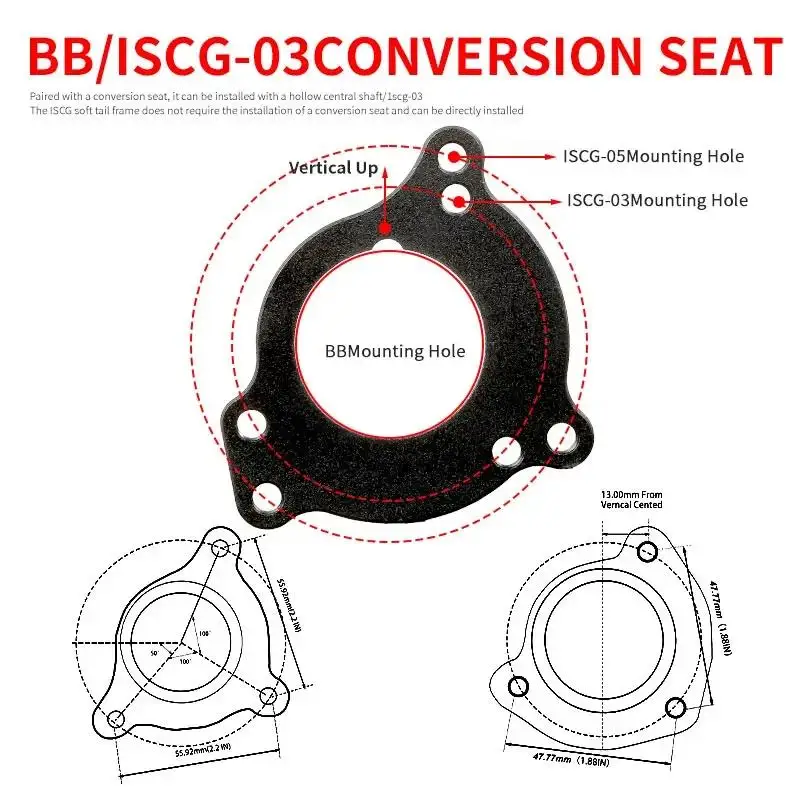 ตัวกันกระแทกโซ่จักรยาน TANKE ร - Chain Guide Iscg บทวิจารณ์และราคา