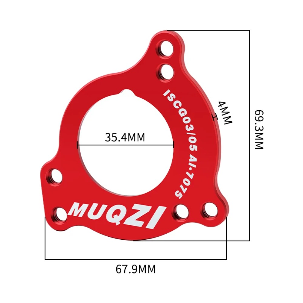 อะแดปเตอร์ยึดโซ่จักรยานเสือภูเ - Chain Guide Iscg บทวิจารณ์และราคา