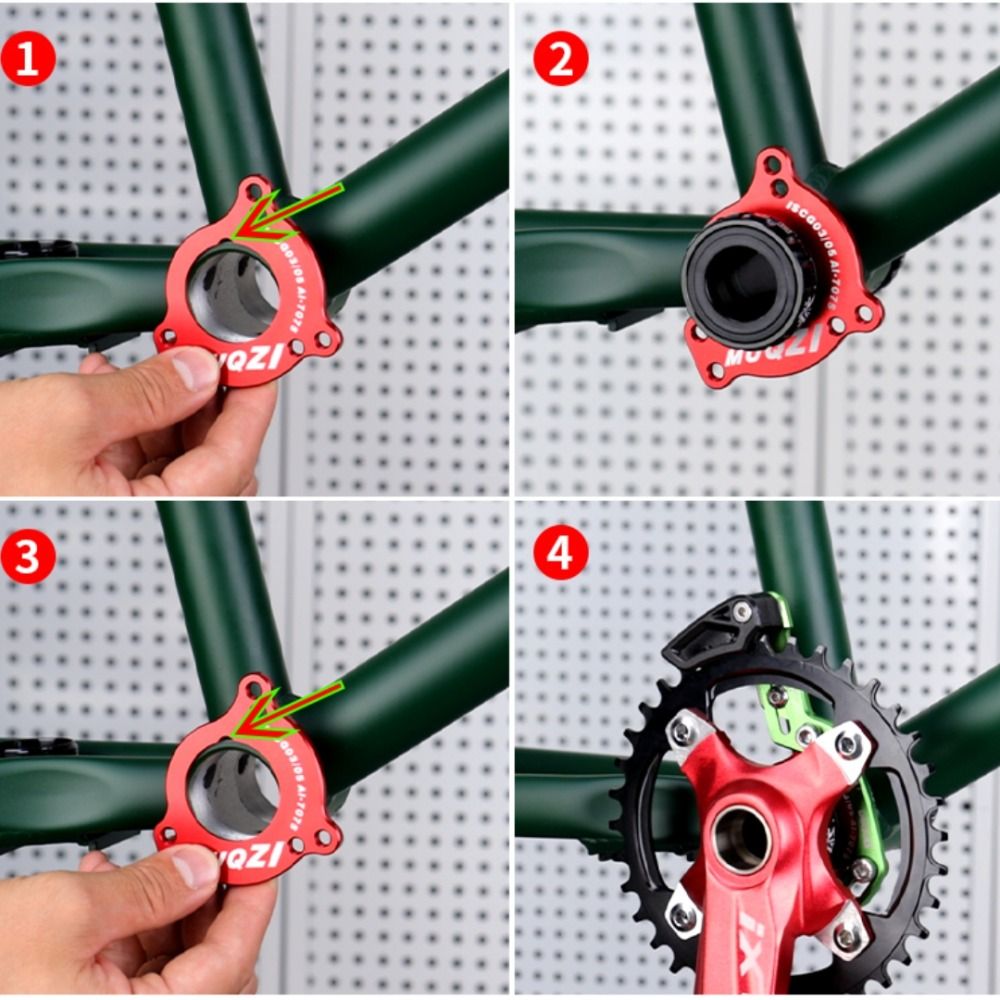 ตัวนำโซ่จักรยานอะลูมิเนียมอัลล - Chain Guide Iscg บทวิจารณ์และราคา